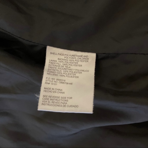 Celebrity pink faux leather jacket. - Picture 10 of 11